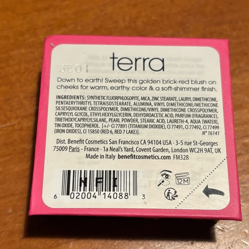Benefit Terra Golden Brick-Red Blush